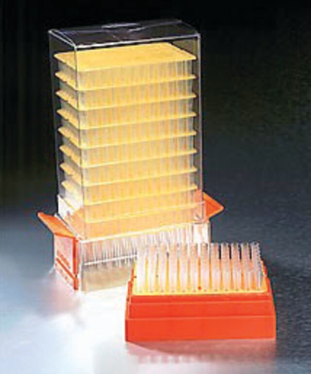 Corning® tip loading system volume range 1-200 μL, yellow tip |  Sigma-Aldrich