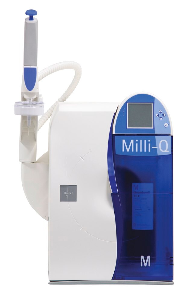 Milli Q Direct Water Purification System Pure And Ultrapure Water Directly From Potable Water At A Flow Rate Of 8 L Hr