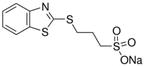 Sodium 3-(benzothiazol-2-ylthio)-1-propanesulfonate