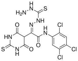 2z 2 4 6 Dioxo 2 Thioxohexahydro 5 Pyrimidinyl 2 Hydrazinocarbothioyl Hydrazono