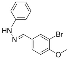 3-BROMO-4-METHOXYBENZALDEHYDE PHENYLHYDRAZONE AldrichCPR | Sigma-Aldrich